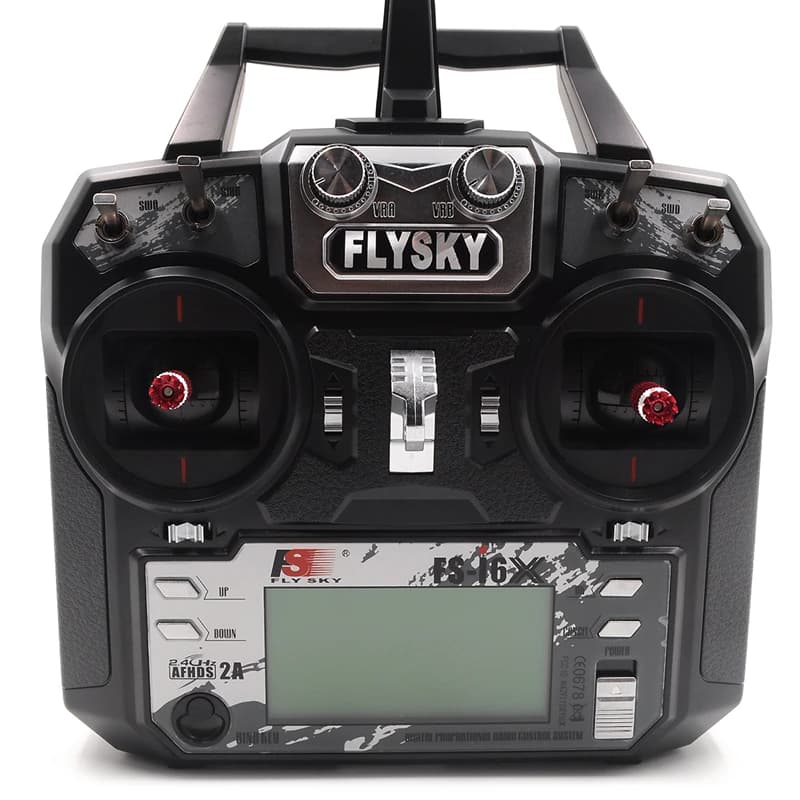 10ch 6-Channel Fs I6x Remote Control Fus Flysky Wireless System Transmitter Used For Remote Control Of Vehicle And Vessel Models