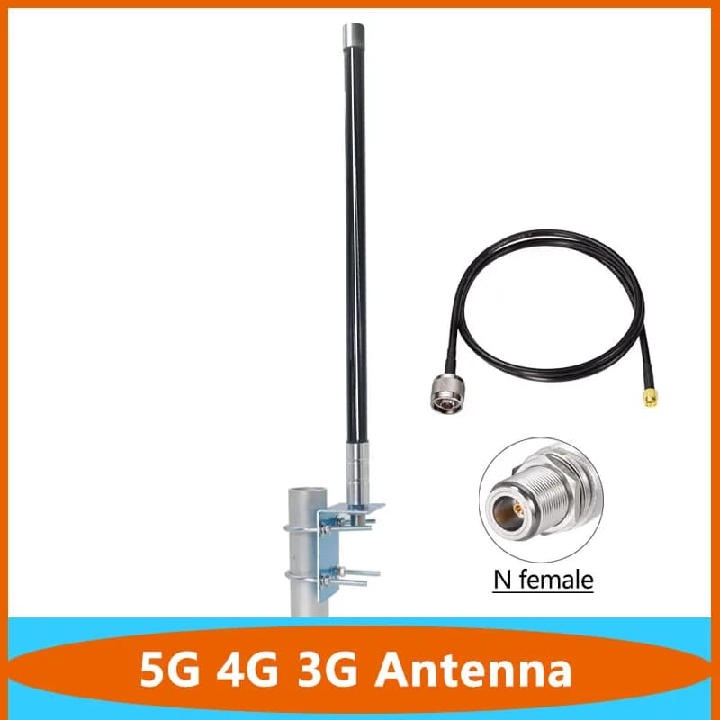 Base Statio 55CM 5G 4G LTE 3G GSM Lora Helium Hotspot Miner Antenna Omni Outdoor IP67 Waterproof FRP 9DBI WiFi Fiberglass Aerial