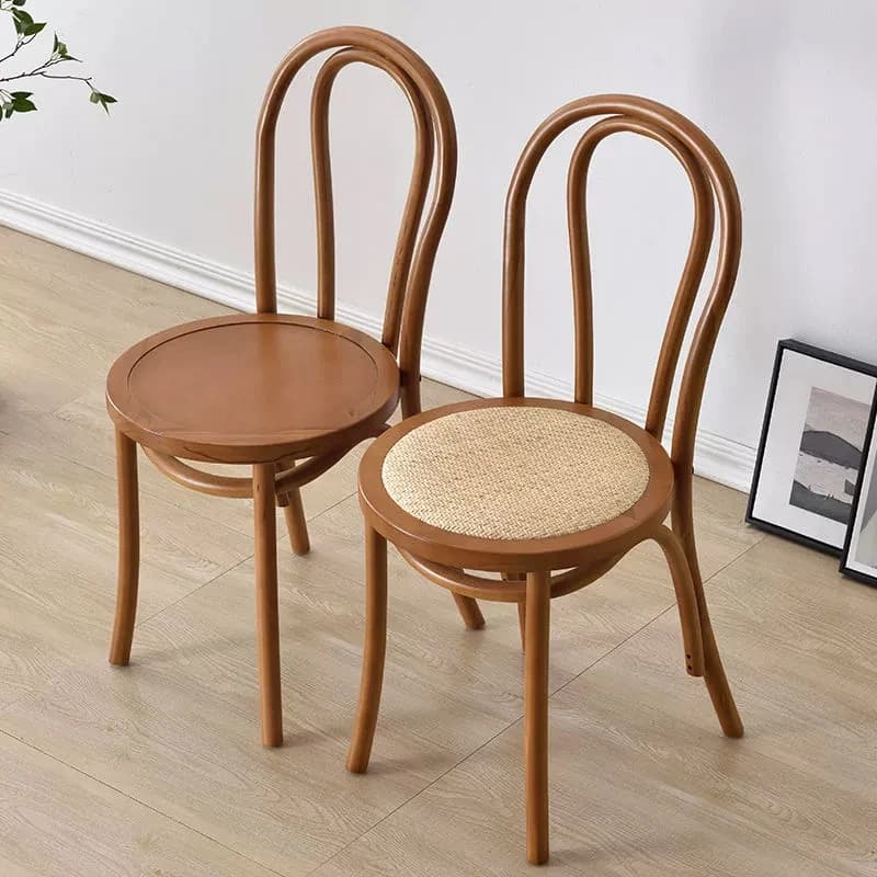 Modern Accent Dinning Chair Rattan Designer Relax Banquet Vanity Chair Retro Wedding Sillas De Comedor Salon Furniture CY50DC