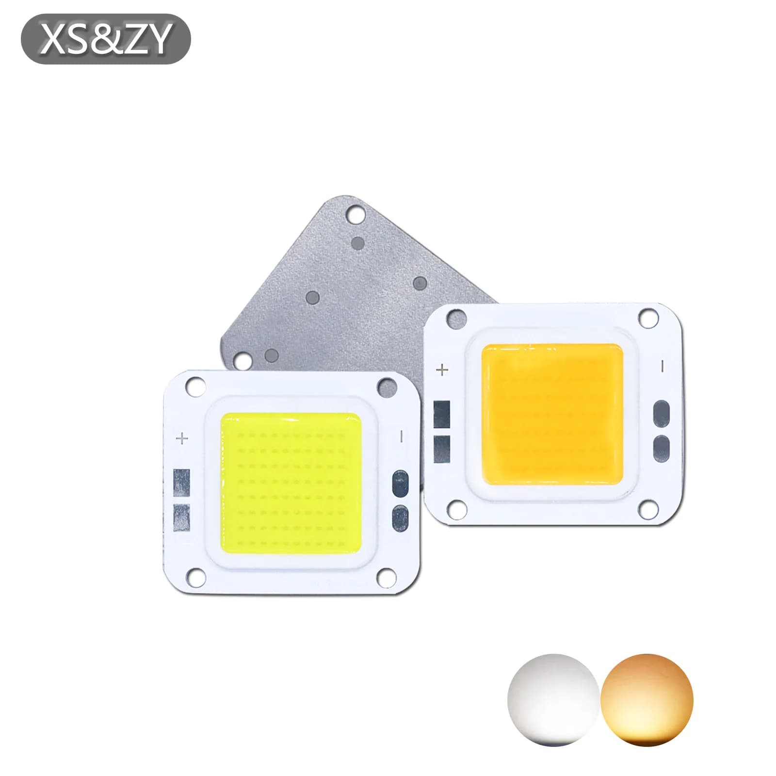 5Pcs LED COB Chips High Power 900mA 30W Light Beads SMD LED Bulb Cold Warm White Flood Light Spot Source Chip Accessories DIY