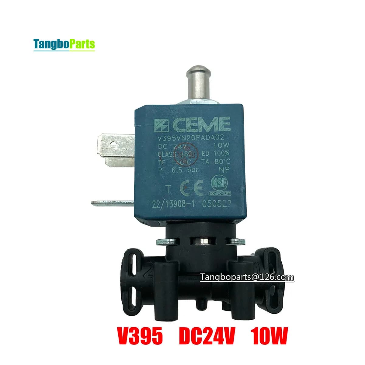 Coffee Machine Accessories DC24V 10W V395VN20PADA02 V395 Solenoid Valve For Philips For EP3146 2136 5144 Espresso Machine