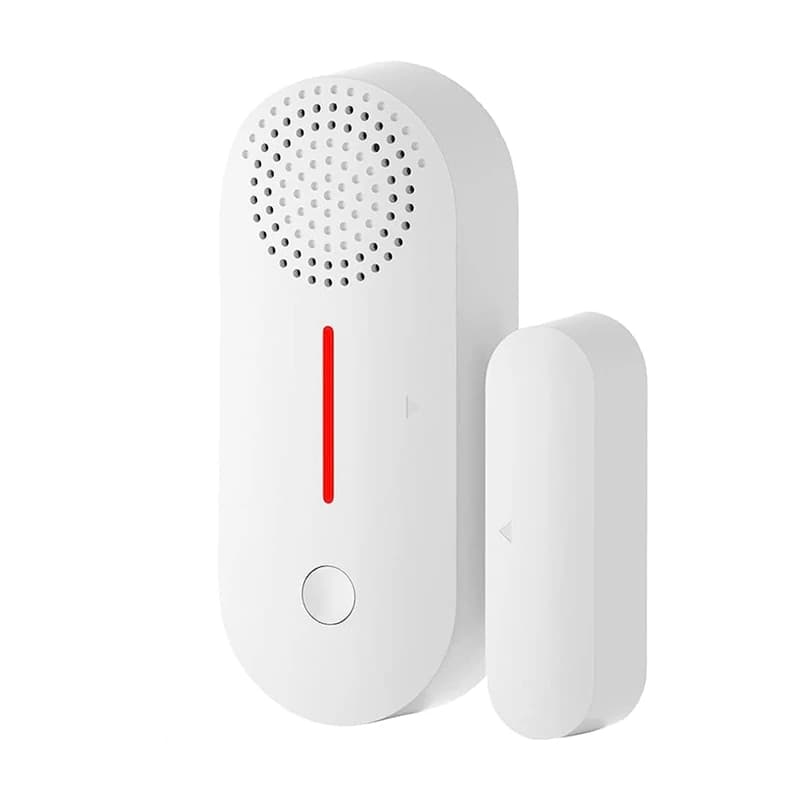 1 Piece Wifi Alarm Wireless Magnetic Door Window Sensor Window And Door Alarms Door Chimes When Door Opens Tuya Smart Devices