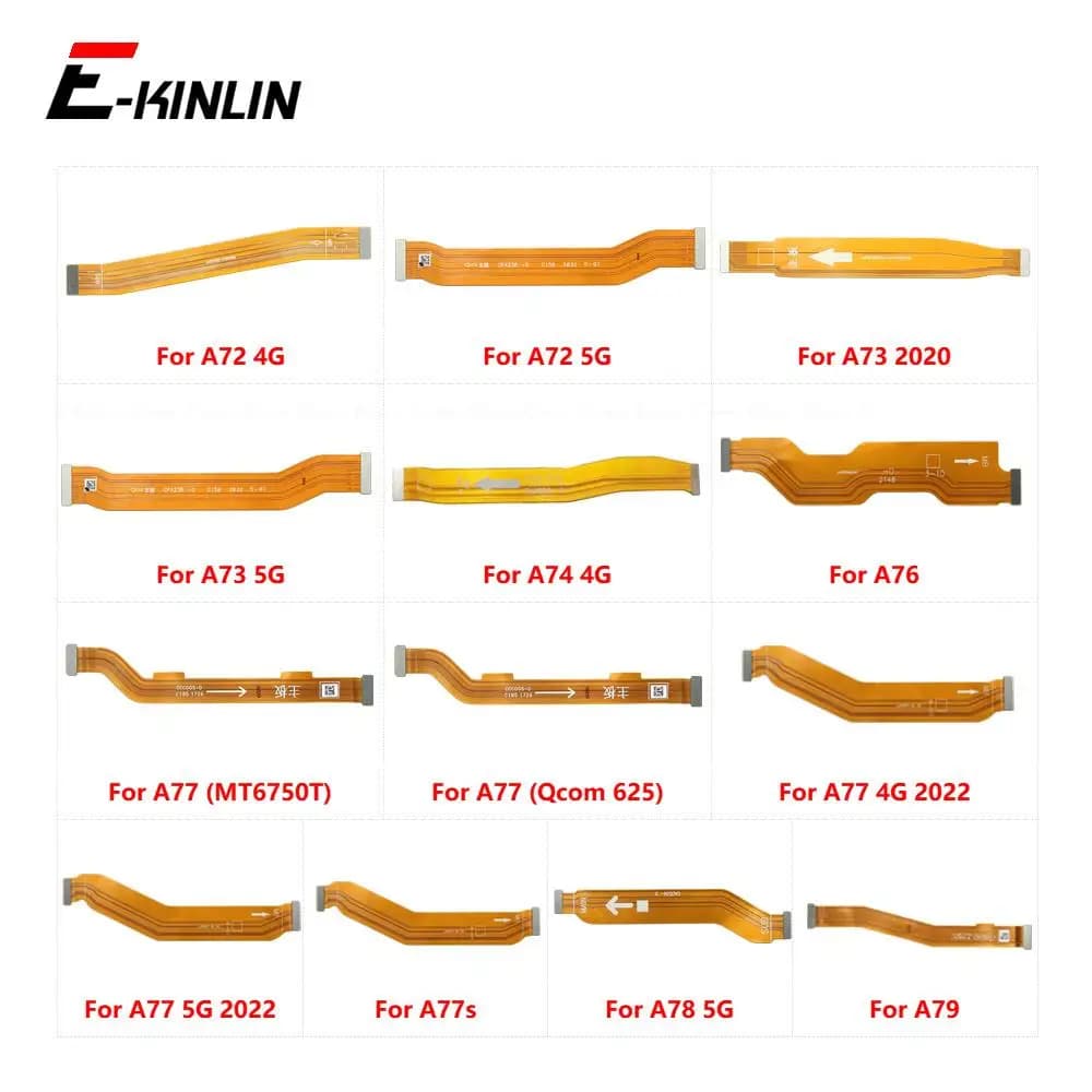 Main Board Motherboard Connection Flex Cable For OPPO A72 A73 A74 A76 A77 A77s A78 A79 2020 2022 4G 5G