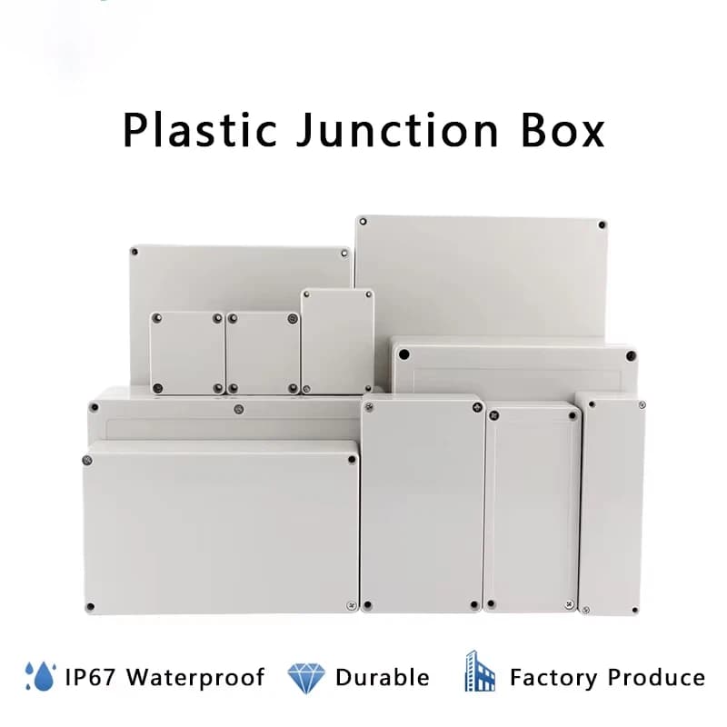 Outdoor Waterproof Case Enclosure Plastic Box Electronic Project Case Waterproof Junction Box for Electronics