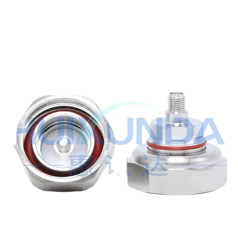 DIN 7/16 L29 Male To SMA Female Connector Adapter Brass Copper Fast Delivery