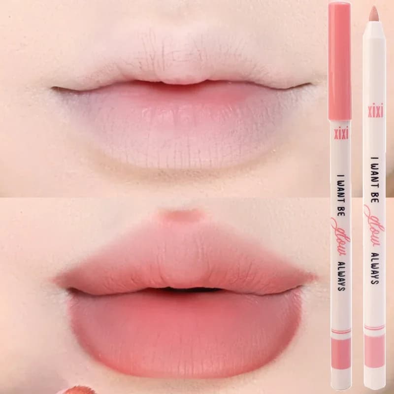 Contouring 3D Lips Lipliner Pen Nude Pink Red Matte Lipstick Pen Waterproof Lasting Natural Mist Sexy Lip Makeup Cosmetic Pencil
