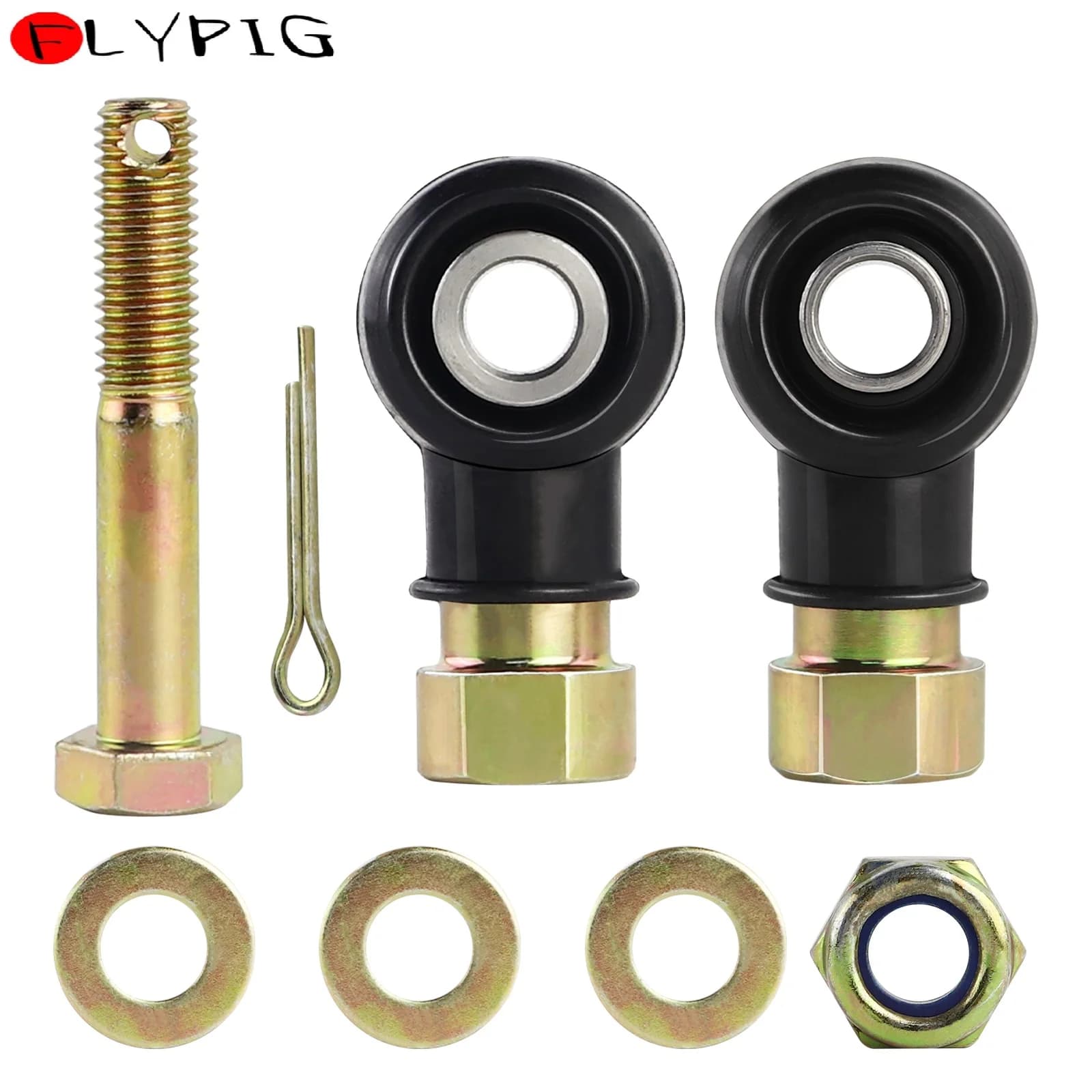 1Set L&R Tie Rod End Kit for Polaris Sportsman 500 570 800 Trail Boss 325 330 Magnum 500 Forest Ball Joint 7061019 7061034