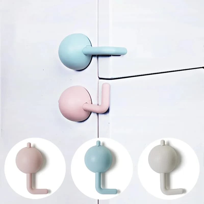 3Pcs Baby Safety Locker Home Security Protection Drawer Door Lock for Children Anti-pinch Refrigerator Cabinet Locks for Kids