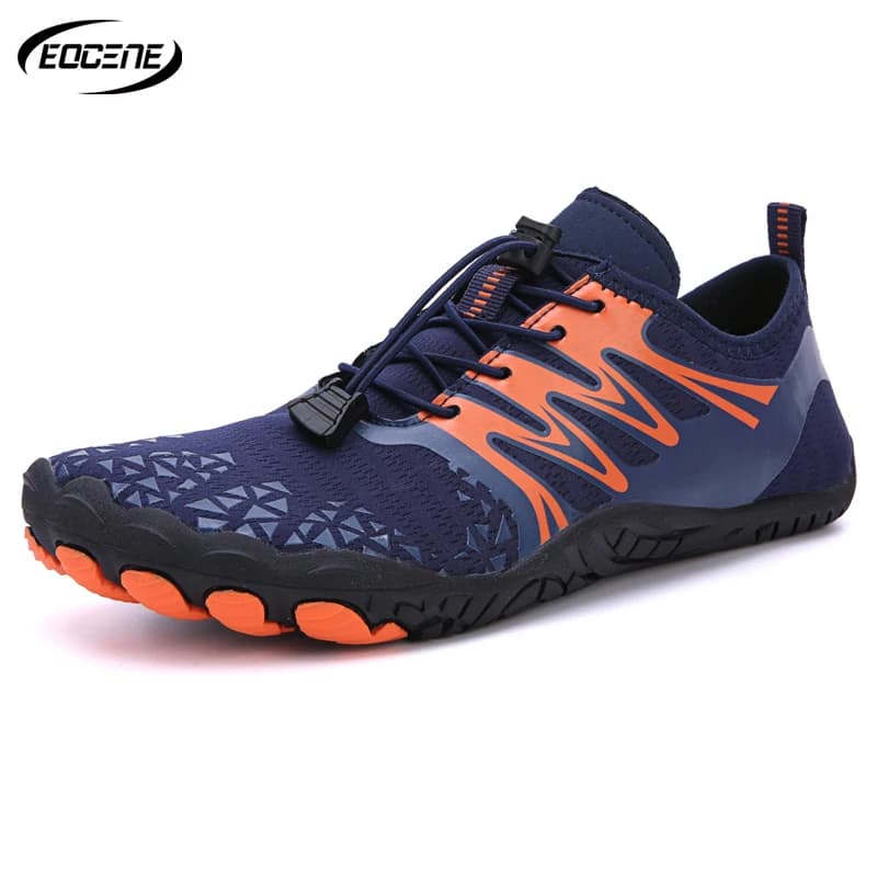 EOCENE Men Women Barefoot Outdoor Aqua Shoes Couple Quick-drying Wading Beach Swimming Fitness Cycling Sports Water Sneakers