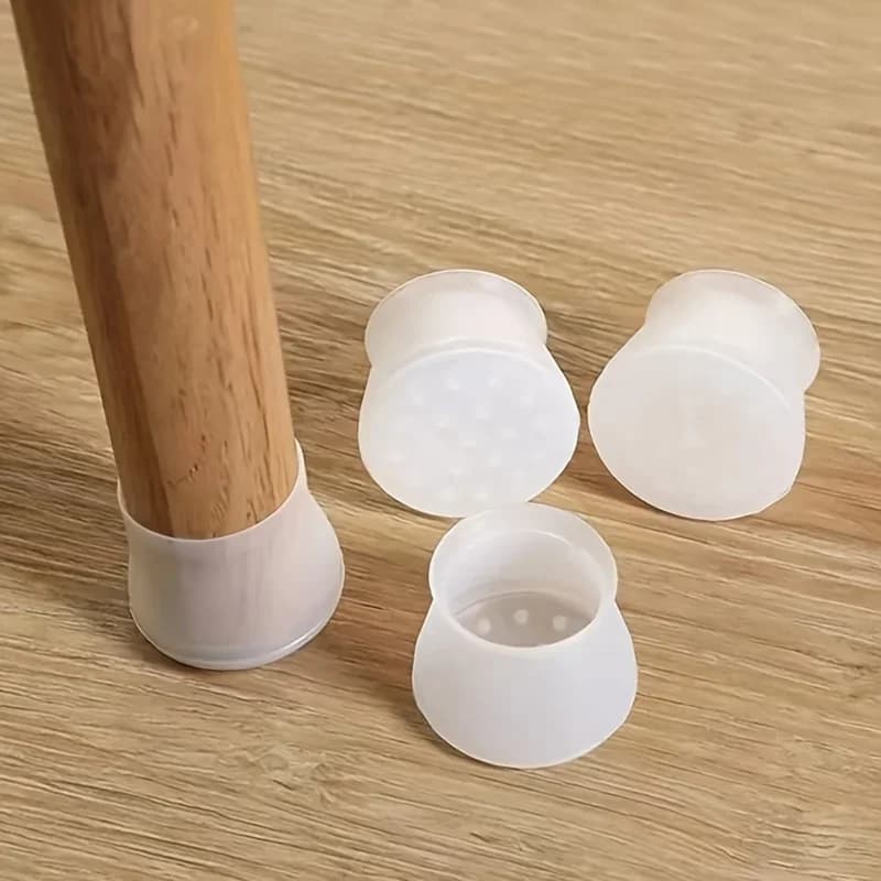 20Pcs/set  Furniture Chair Legs Protectors, Silicone Chair Leg Caps, Anti-slip Chair Leg Pads Caps Covers