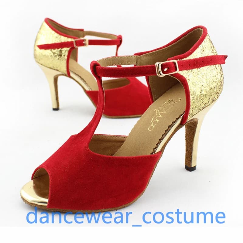 New High Quality Dancing Heels Sandals Shoes Ladies Professional Party Ballroom Latin Tango Jazz Modern Rumba Salsa Dance Shoes