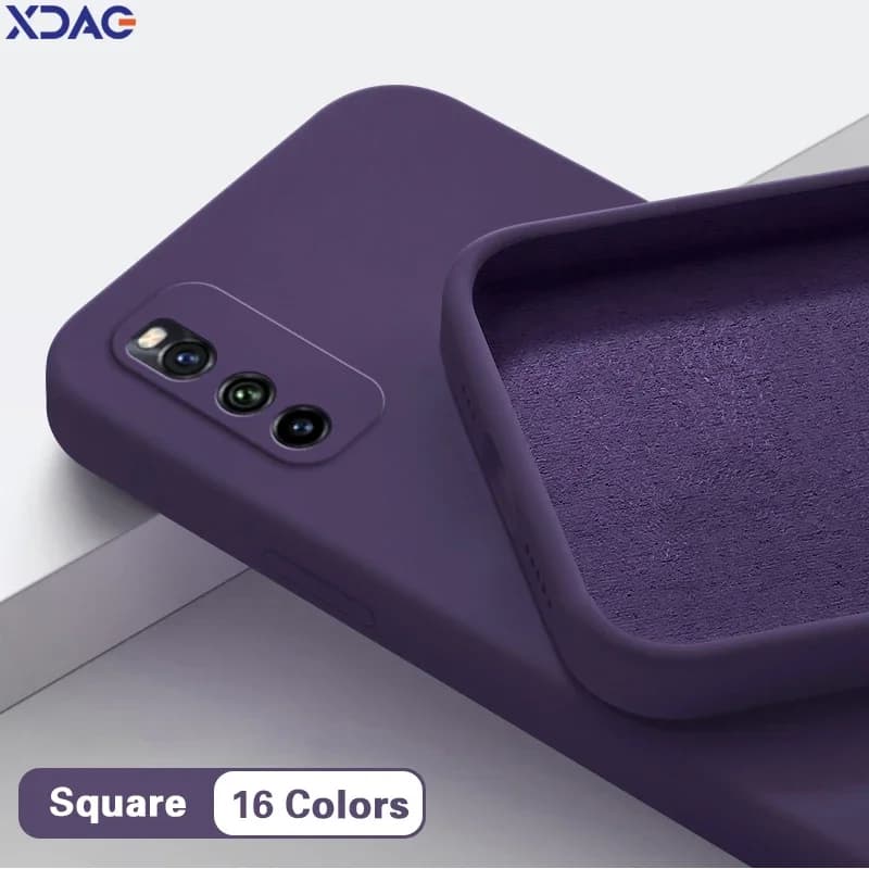 Original Simple Case Cover for VIVO iQOO Neo3 Neo 3 5G Lens Protection High Qualtiy Liquid Silicone Back Shell Phone Accessories