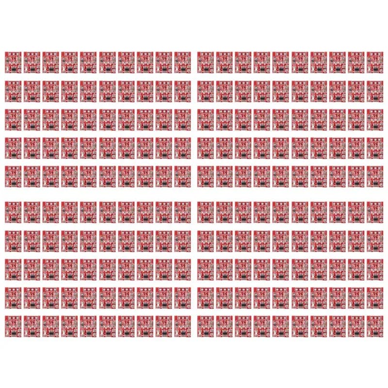 200Pcs Ttp223 Touch Button Modular Self-Locking Jog Capacitive Switch Single-Channel Transformation