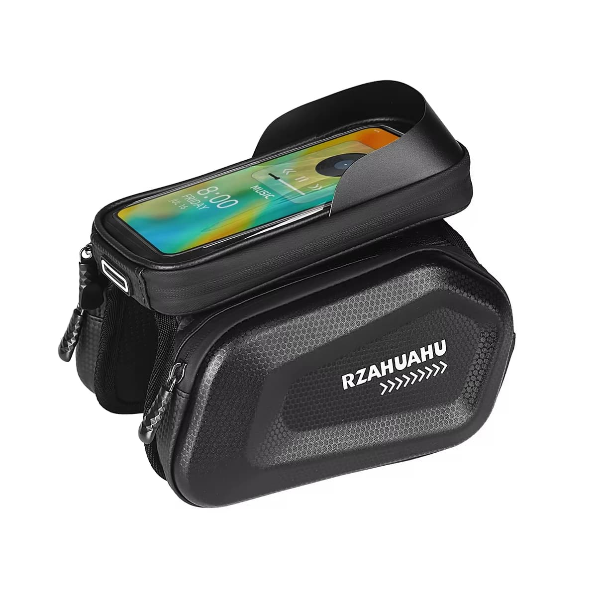 Phone Hard Case Waterproof Reflective Large Capacity Top Tube Bag Road Bicycle Head Bag Front Beam Bag Cycling equipment