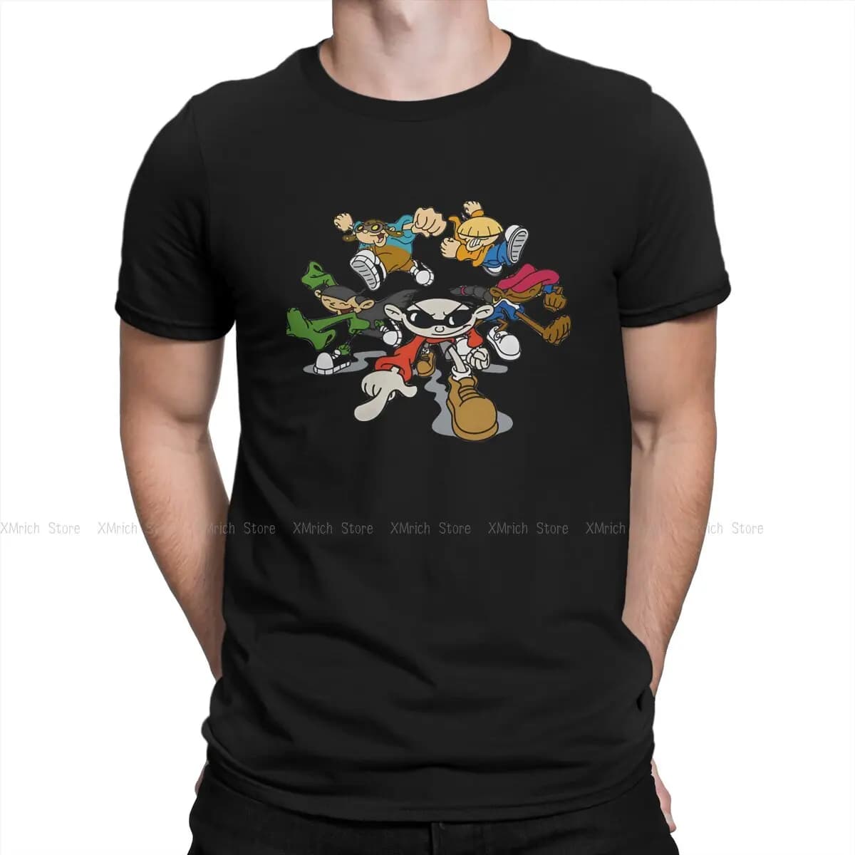 Leisure Codename Next Door For Fans T-Shirt for Men Crewneck Cotton T Shirt Codename kids next door Short Sleeve Tee Shirt