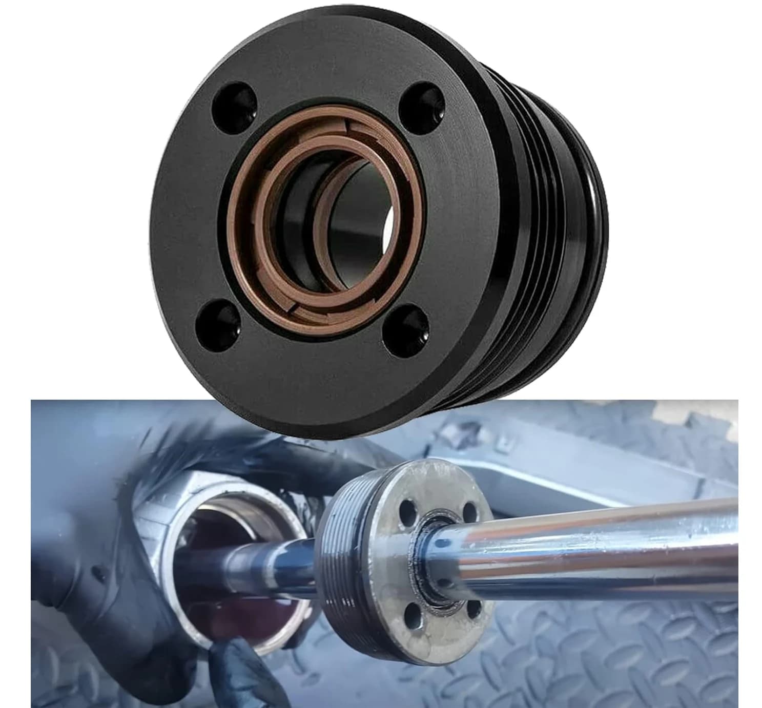 Trim Cylinder RAM Rebuild Kit Fits for Volvo Penta 290 3860881 872612 872837 duo prop (1 pack)