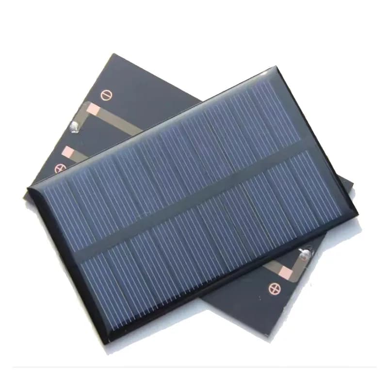 BUHESHUI 1.2W Portable Small Solar Cells 5V 240MA Custom DIY Your Own Solar Panel Products Garden Light Drone Mono Solar Panel