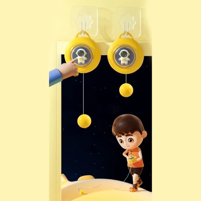 Hanging Table Tennis Trainer Set, Indoor Pingpong Trainer, Self Training Device, Door Pingpong Game, Table Tennis Exerciser