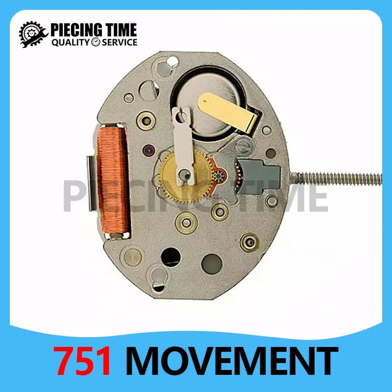 Watch Accessories Brand New & Quality Goods Swiss Genuine RONDA 751 Movement 2 Hands Quartz Movement Electronic Movement