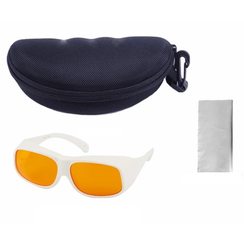 OD5+ 190nm-490nm Laser Protective Goggles For Typical Wavelength 355nm 405nm 450nm 475nm & UV Light Eyes Protection