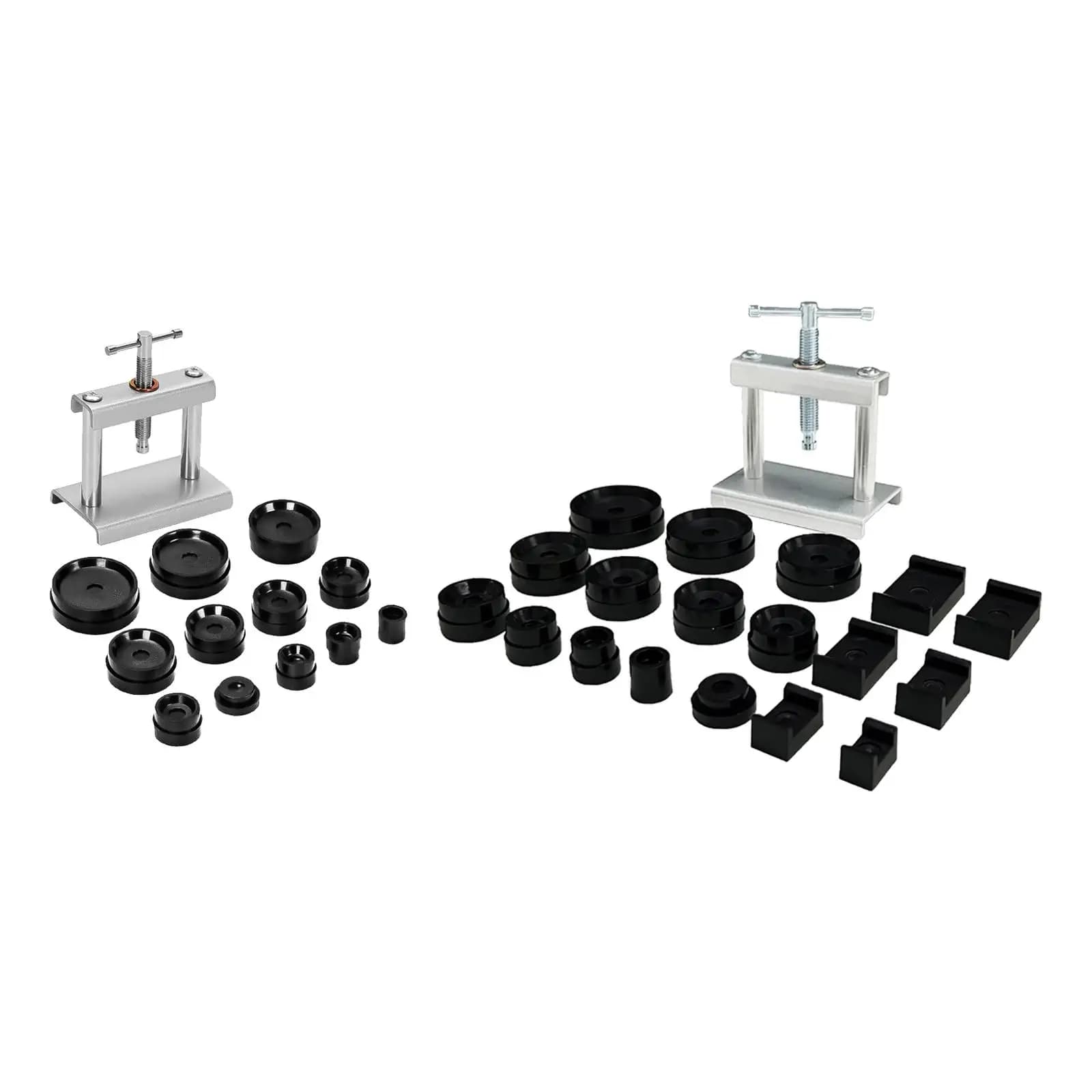 Watch Back Cover Capper Watch Press Tool Set Bezel Press Case Metal Bench Tool with Fitting Dies Watchmaker Watch Repair Kit