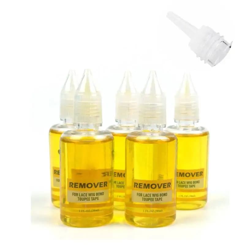 30Ml Adhesive Extensions Remover Lace Closure Bond Remover Wig Glue Clean Hair Toupee Glue Remover Liquid Adhesive Tape Remover