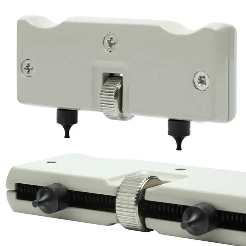 Watch Back Case Opener Portable Adjustable Watch Spanner Cover Remover Screw Watchmaker Open Battery Change Repair Tool N58B