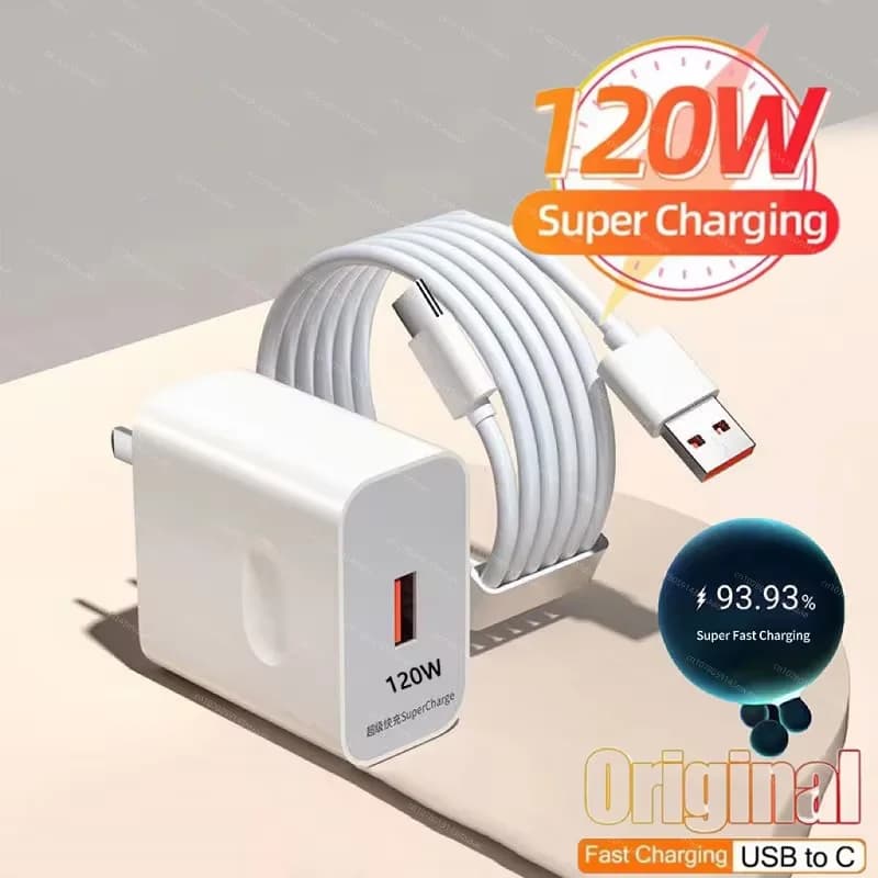 120W Fast Charger GaN USB Quick High Speed Charge 3.0 Adapter For All Phone Universal Cellphones 2025 New Upgraded version