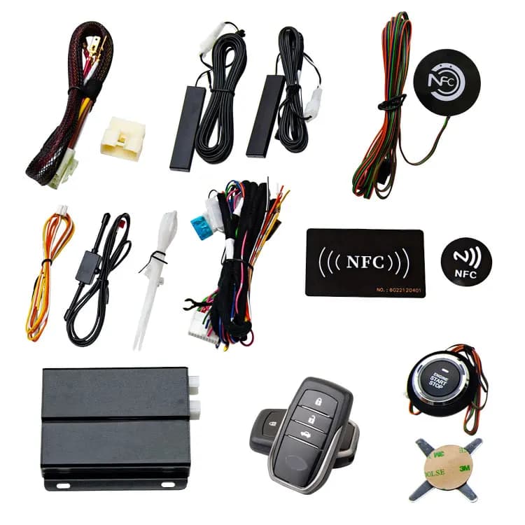 2023 New Product Automotive Electronics NFC Car Unlocking System Smart Door Lock Keyless Entry One Way Car Alarm
