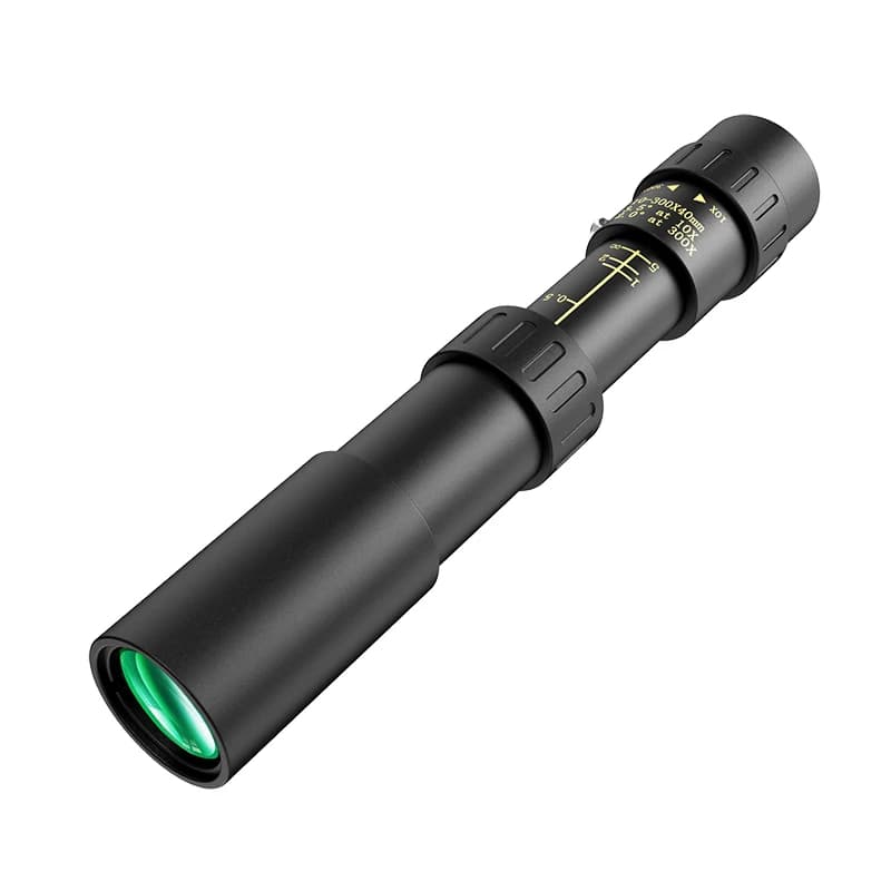 10-300X40 HD Monocular Telescope Mini Portable Mobile Phone Telescope with Holder Outdoor Camping Hunting Birdwatching Telescope