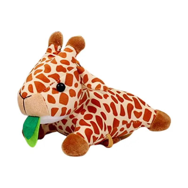 Giraffe Plush Doll Huggable Stuffed Giraffe Doll Toy Plush Animal Giraffe Collection Toys For Boys Girls Living Room Bedroom
