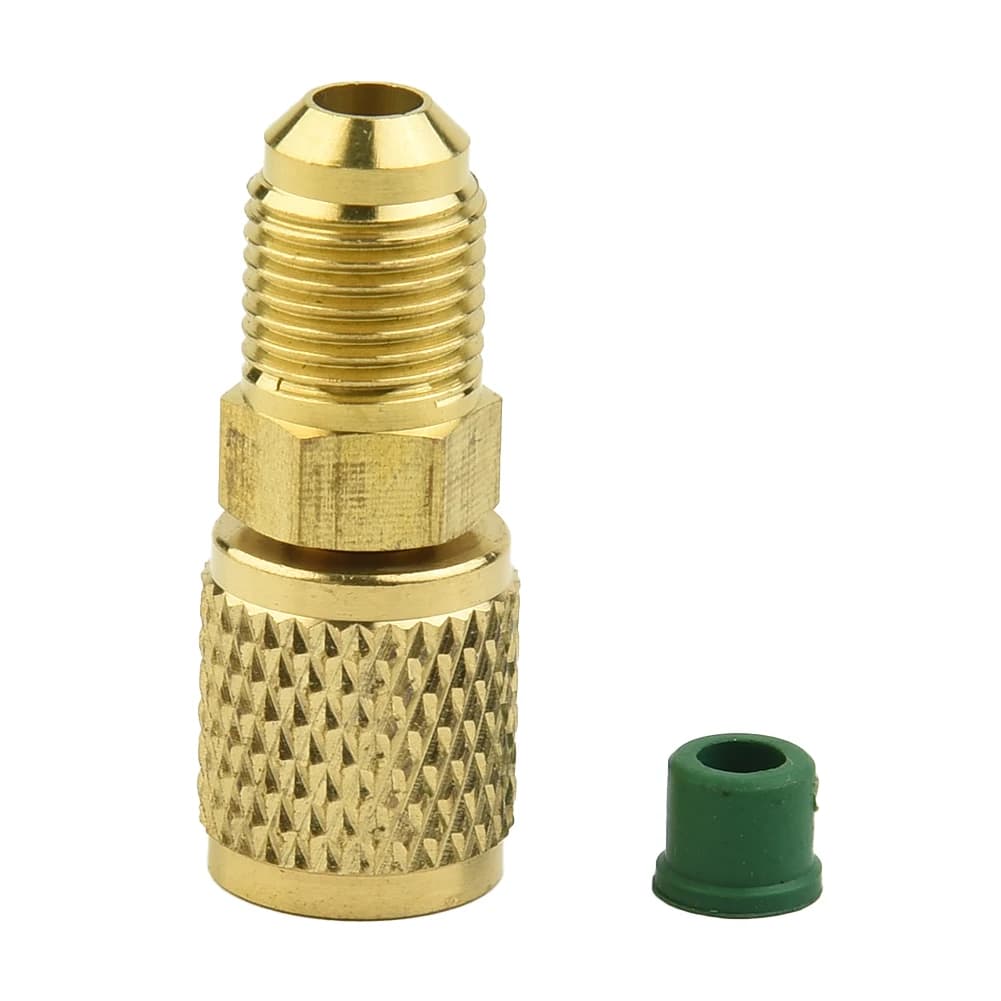 Adapter Male 5/16 X F1/4 SAE For Air Conditioning Systems R32 R410a Refrigerance Air Condition Part Quick Couplers