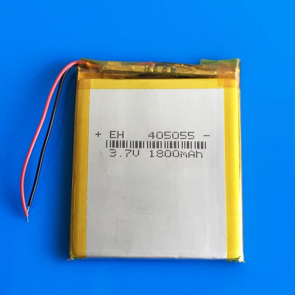 3.7V 1800mAh Lipo Polymer Lithium Rechargeable Battery Cells For MP3 Power Bank Tablet PC Camera Laptop Speaker 4*50*55mm