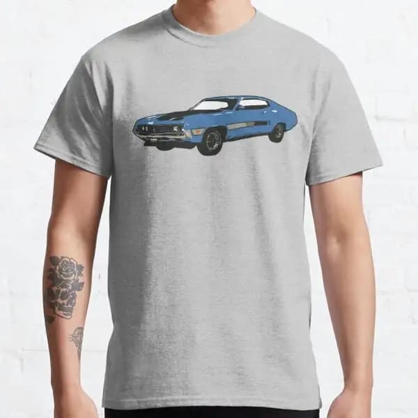 70 71 Blue Muscle Car Classic jpg T Shirt SweaT 48867