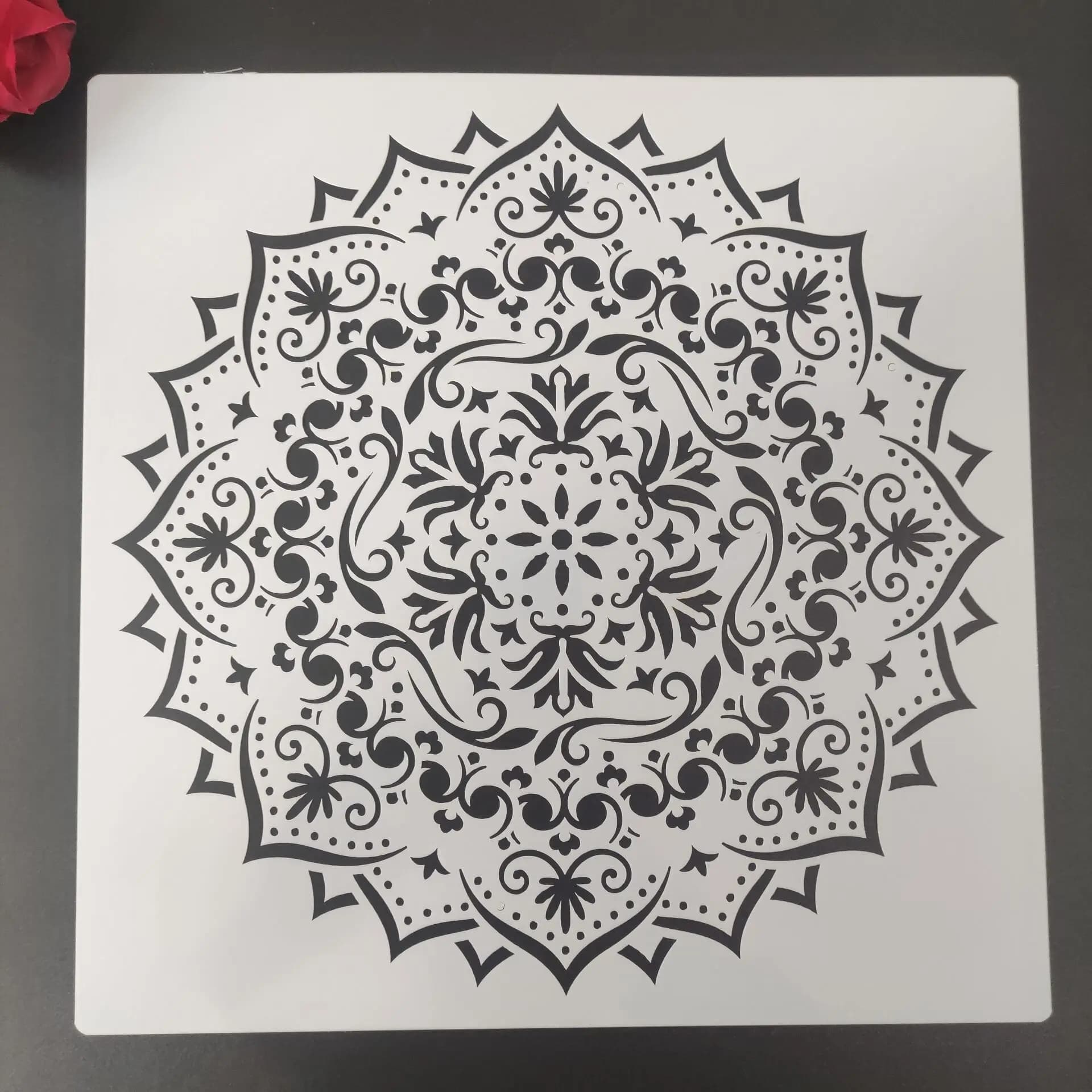 30 *30cm Large Mandala Geometry DIY Wall Painting Layering Stencils Scrapbook Coloring Embossing Album Decorative Template N12