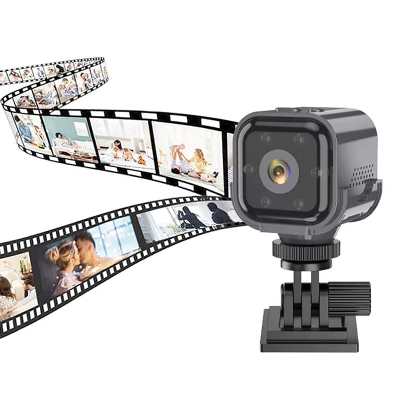 1080P Full-Color Night Vision Indoor Camera,Mini Security System With Advanced Spotlight For Indoor And Outdoor Easy Install