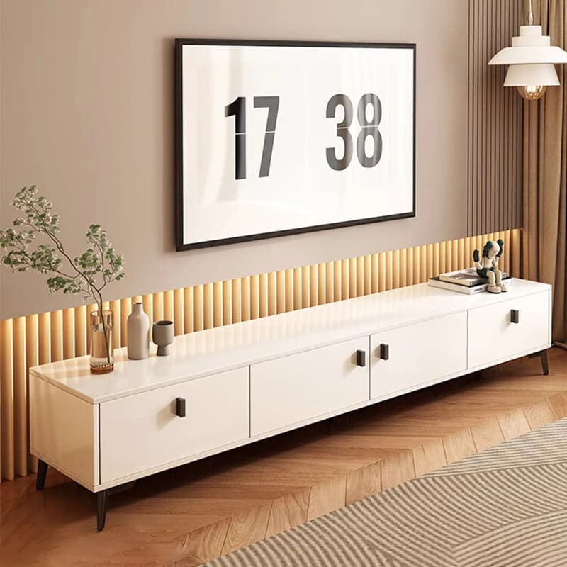 Unique Elegant Tv Stand Modern White Simple Minimalist Display Cabinet Glamour Retro Cassettiera Camera Da Letto Furniture