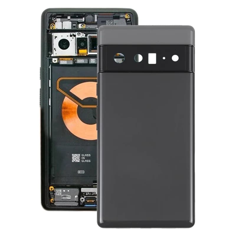 Battery Back Cover for Google Pixel 6 Pro with Middle Frame Phone Rear Housing Case Replacement