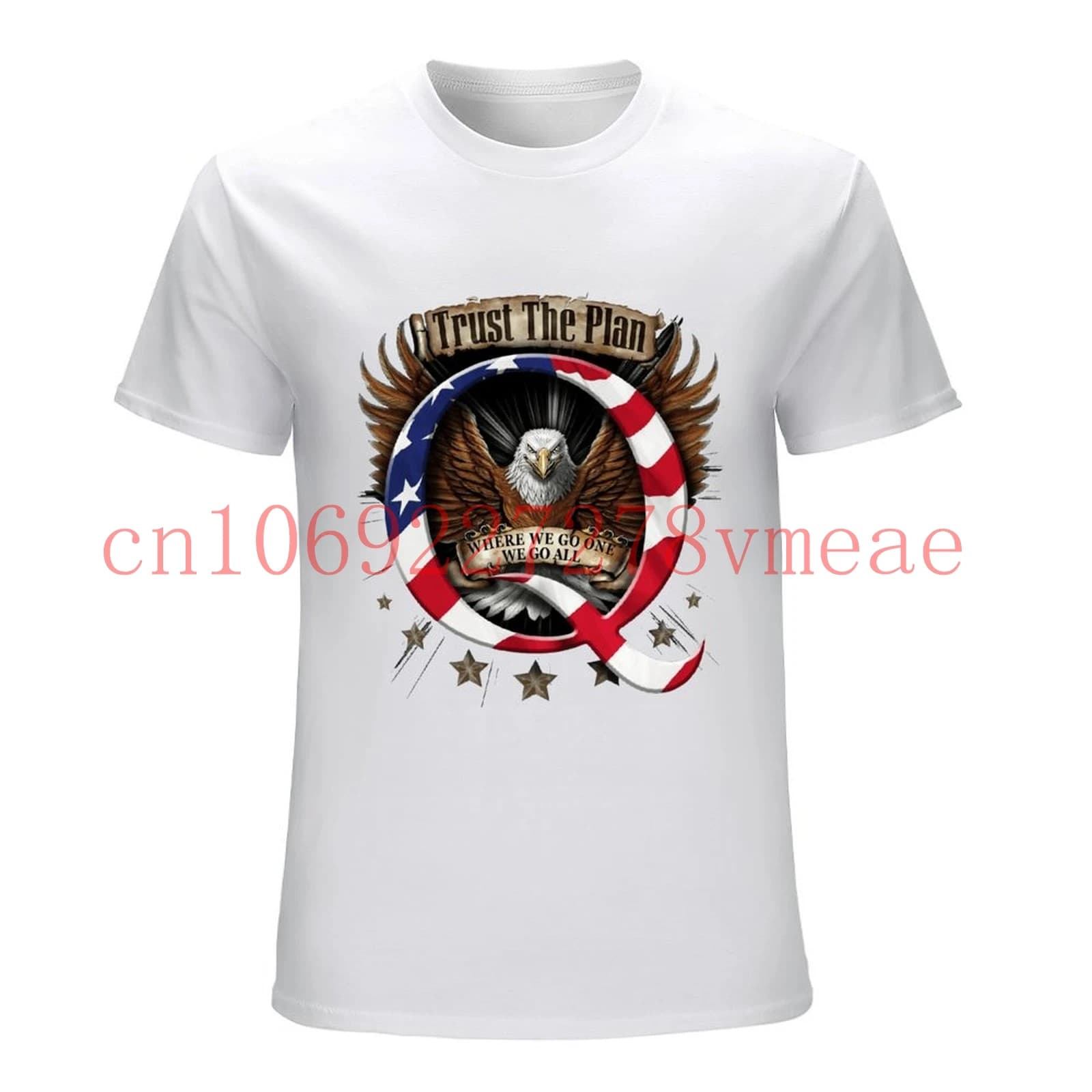 Trump WWG1WGA TRUST THE PLAN  Q T-SHIRT Qanon Q shirt