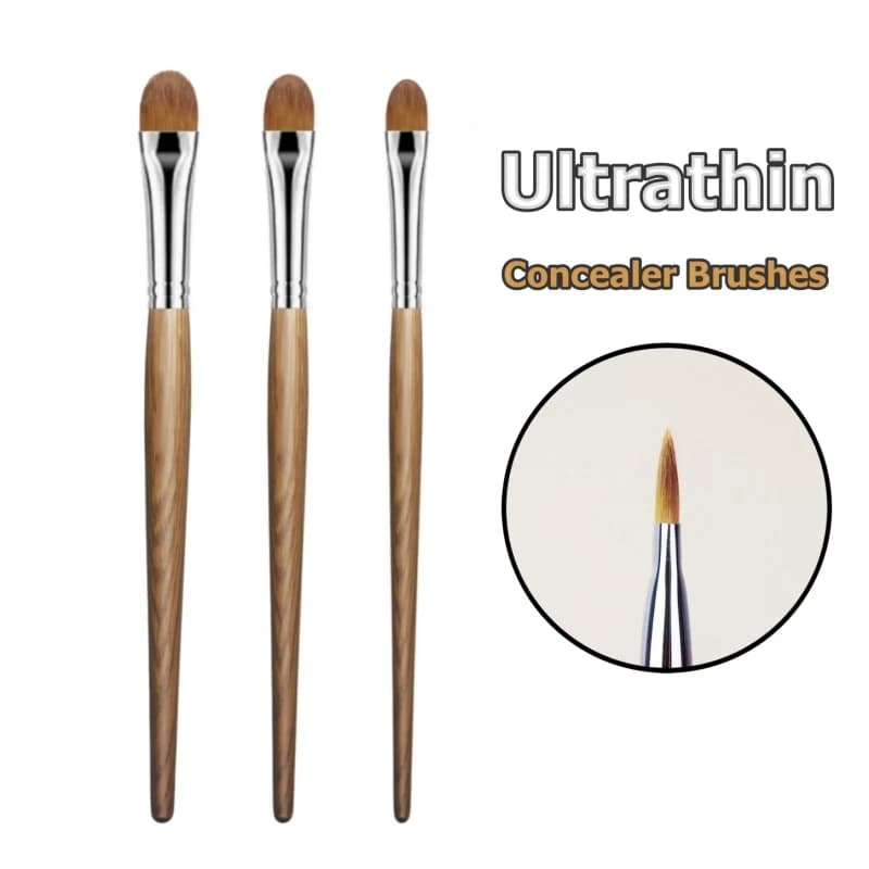 Flat Concealer Brushes Makeup Set Synthetic Hair Professional Concealer Cosmetic Brush Blending Beauty Make up Tools