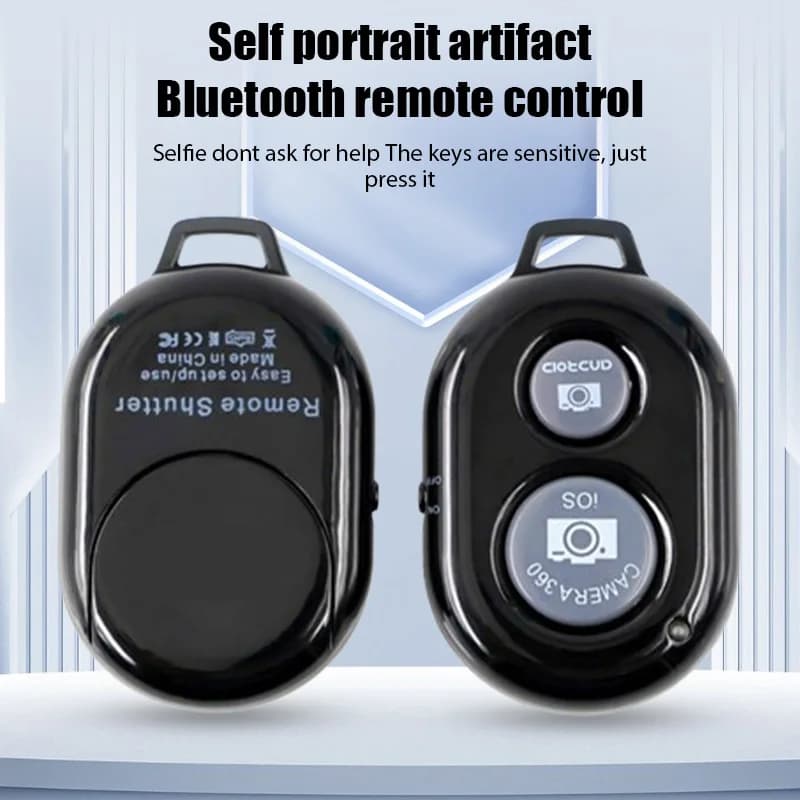 Mini Camera Bluetooth-compatible Remote Controller Photo Shutter Release Button Phone Selfie For IOS/Android Smartphones