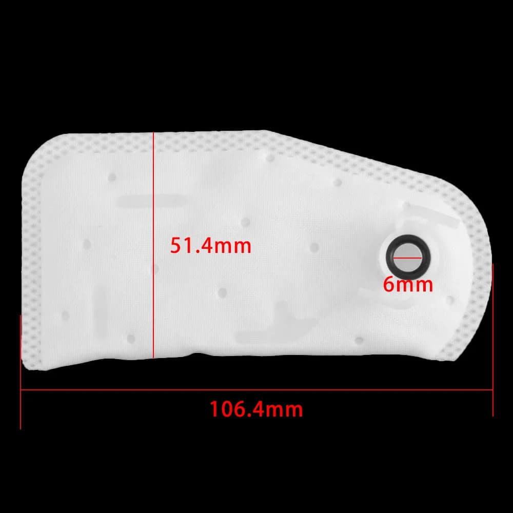 MT91 Motorcycle Fuel Pump Filter Strainer Connector Hole Φ6+0.15mm for SUZUKI SATRIA FU 150 FI Motorbike Fuel System Accessory