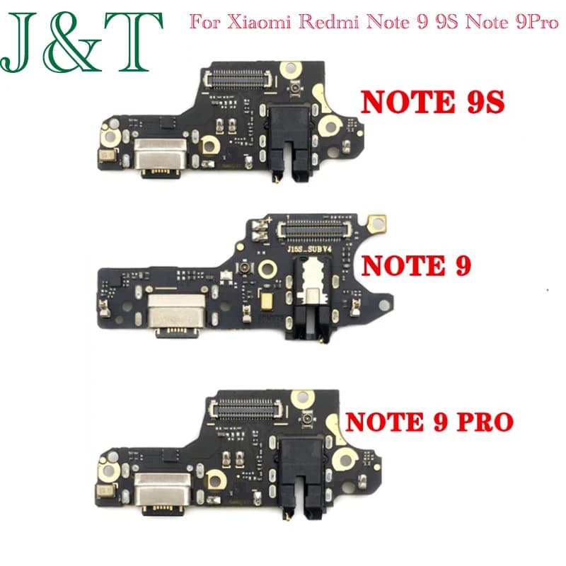 Charging Connector Board Flex Cable With IC For Xiaomi Redmi Note 9 9S Note 9Pro Charger Module USB Port Jack Dock Flex Ribbon