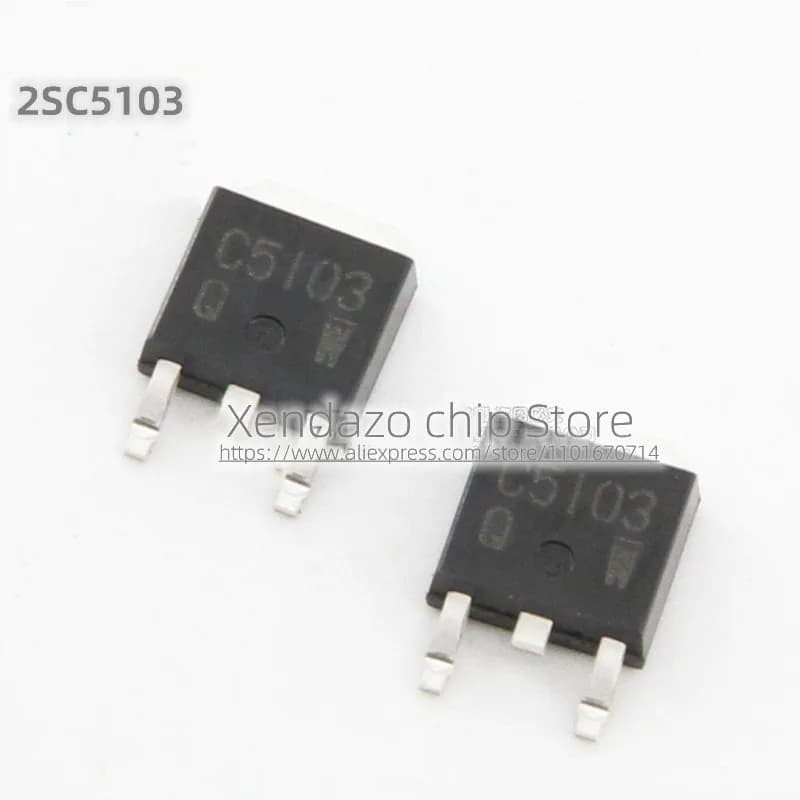 10pcs/lot 2SC5103 C5103 TO-252 package SMD triode frequency converter