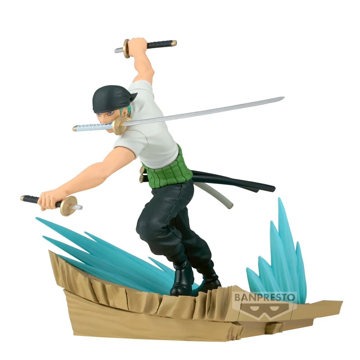 BANDAI ONE PIECE Anime Roronoa Zoro SENKOZEKKEI Action Figures Model Figurine Original Figuarts Birthday Decoration Toys