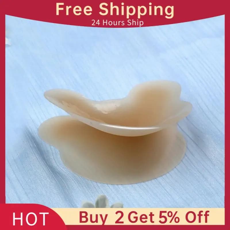 Summer Silicone Nipple Cover For Women Reusable Breast Petals Lift Invisible Bra Pasties Self Adhesive Pads Chest Stickers