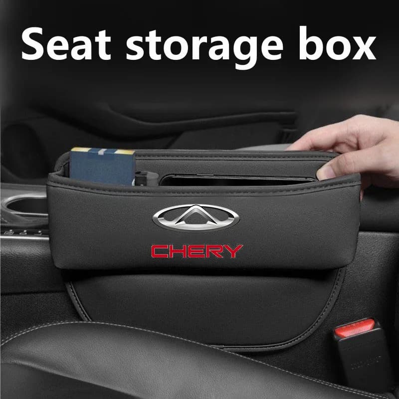 Car Seat Organizer Leather Crevice Storage Box Car Accessories for Chery Arrizo 5 Tiggo Blossom 3 8 7 3X 5X GX A1 A3 A5 EQ7 Pro