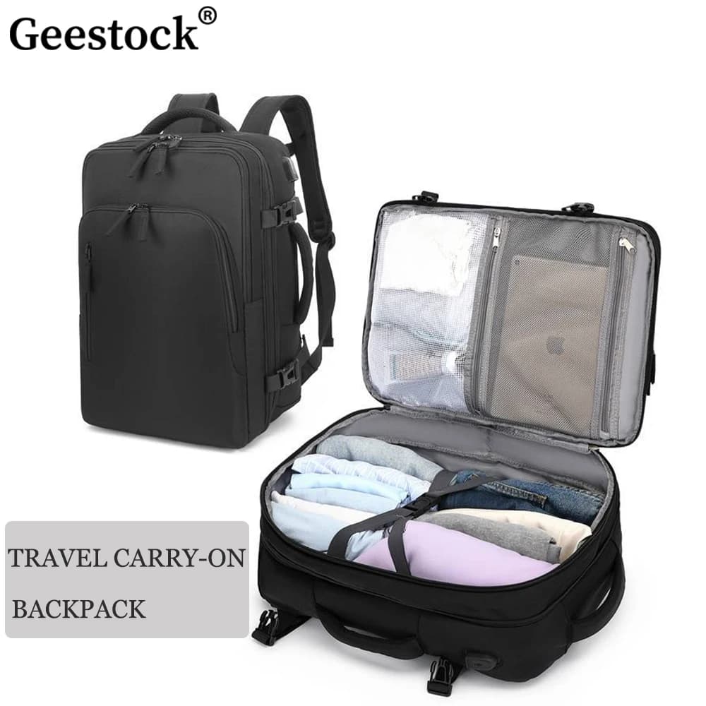 Geestock Easyjet Carry-Ons 45x36x20 Backpack Large Capacity Travel Backpack for Women/Men Laptop Bag Cabin Bag for Plane Travel