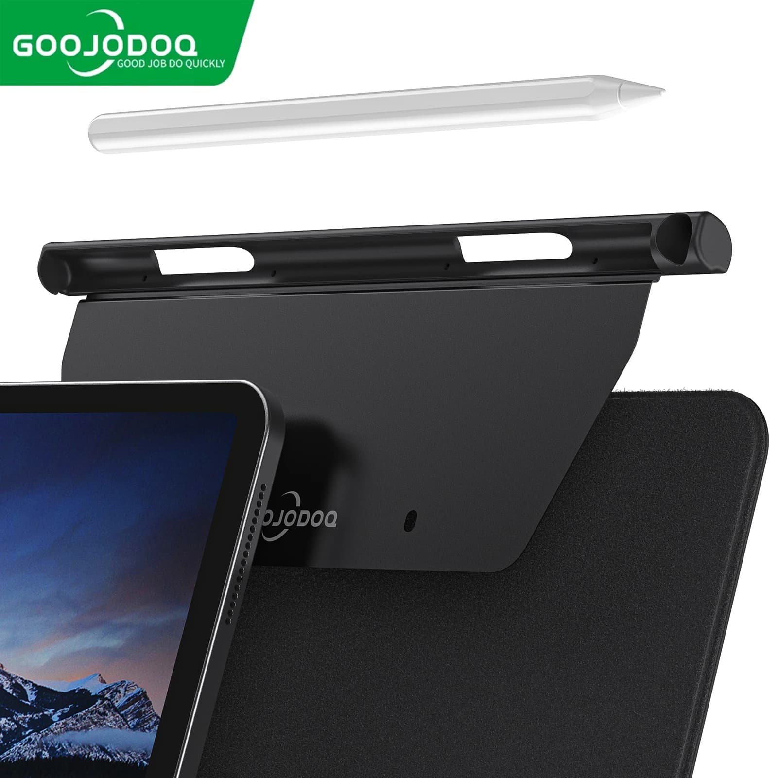 Smart Magic Keyboard Folio for Apple & GOOJODOQ Magic Keyboard Magnetic Smart Folio for Apple Pencil 1 2 Holder