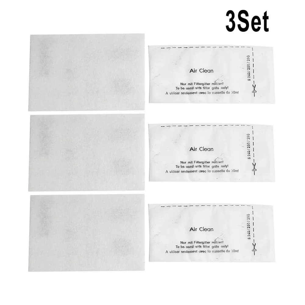 3 Pcs Air Clean Filters & Motor Filters For 00-S858 S4000 S5000 S8000 New C3 Vacuum Cleaner Home Appliance Spare Parts